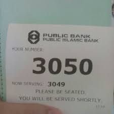 Kenapa aku masukkan panduan waktu operasi bank ni dalam entri kali ini? Public Bank Bank In Butterworth