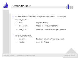 Ccms/database monitors for db2 universal database Remote Function Call Projektgruppe Sap R 3 Auf Linux Cluster Ppt Herunterladen