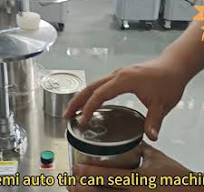 Semi-Automatic Tin Can Sealing Machine Demo: How to Achieve Airtight Lids for Food Preservation, Guangzhou Full Harvest Industries Co.,Ltd, https://canpackingmachine.com/, whats app: 0086 18902321463, ...