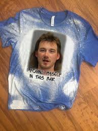 On thursday, two days after the release of a video showing wallen shouting the slur at buddies outside of his home, his double album dangerous continued to. Morgan Wallen Mugshot I Found Myself In This Bar Etsy