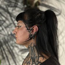 Neotribal• Freehand de ayer para @rapptado Muchas gracias por elegirme 🖤  📩Últimos turnos de marzo disponibles• ———AGENDANDO ABRIL——— Consúltame tu  idea por mensaje directo 📩 . . . #neotribal #neotribaltattoo #oxumart  #tattooface #