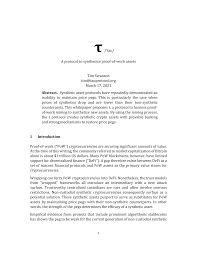 Followed by ethereum, litecoin and there are many other coins. Https Www Btcst Finance Static Tau Whitepaper Pdf