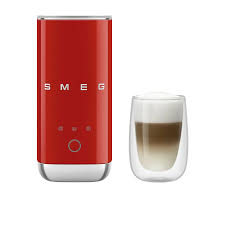 Smeg 50's Retro Style MFF02 Mini Milk Frother Red | Kitchen Warehouse