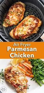 Air Fryer Parmesan Chicken Chicken Parmesan Recipes Chicken Parmesan Recipe Healthy Parmesan Recipes