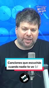 Todos tenemos ese tema que escuchamos cuando nada nos ve. 🔊🎶 El equipo de  #NoEstáTodoDicho no pudo escapar a la pregunta de Guido.😂