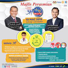 Hantar laporan pencapaian sasaran 7. Fahmi Fadzil Majlis Perasmian Kempen Kesihatan 3h Facebook