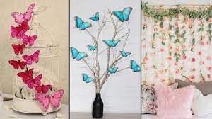 Deko Ideen Mit Blumen Diy Wall Decor Room Diy Diy Room Decor
