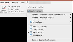 Download start up subtitle indonesia. Present With Real Time Automatic Captions Or Subtitles In Powerpoint Office Support