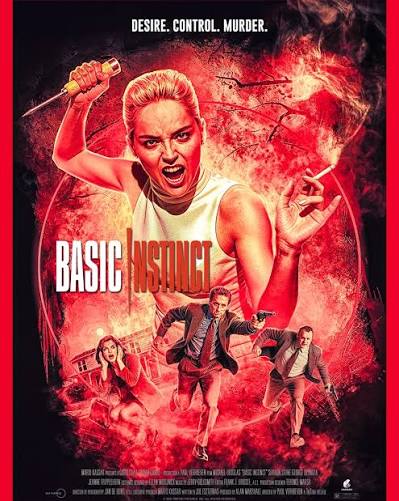 Basic Instinct (1992) is a neo noir erotic thriller directed by Paul  Verhoeven and starring Sharon Stone and Michael Douglas. The film follows  detective Nick Curran as he investigates a brutal murder