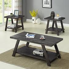 3 piece living room table sets offer spacious tabletops, perfect for displaying photos, placing table lamps or resting your drink. 10 Best 3 Piece Coffee Table Sets Under 200 Homeluf Com