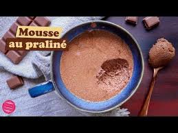 Recette De Mousse Au Chocolat Et Praline Avec De La Pralinoise Une Mousse Hype Mousse Au Chocolat Facile Mousse Au Chocolat Praline Recette Mousse Au Chocolat
