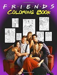 The walking dead coloring book. Friends Coloring Book Coloring Books With Friends Tv Show Park Edward 9798631213623 Amazon Com Books
