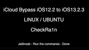 And it is the only legit tool available to bypass icloud activation locker on ios 12.3 and ios 13. Icloud Bypass Iphone X Ios 13 2 3 Linux Ubuntu Youtube