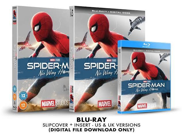 Marvel Studios Spider-man: No Way Home Custom Blu-ray Slipcover + Insert  Set [DOWNLOAD] - Etsy