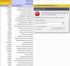 Itol Annotation Editor For Spreadsheets