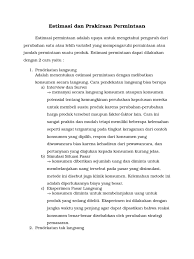 It indicates that pdam as a monopolist. Estimasi Dan Prakiraan Permintaan