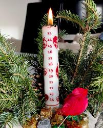 Anita Lerche On Twitter We Love Our Danish Traditions We Light The Christmas Calendar Candle Daily And The 24 Days Christmas Calendar From My Own Childhood Makes Our Little One Wake