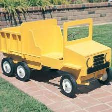 Buy Dump Truck Pedal Car Hardware No 682hk At Woodcraft Com Pedal Cars Vintage Pedal Cars Pedal Tractor