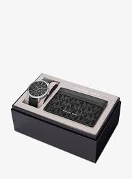 Get instant discount deals on michael kors vouchers, coupons, and promo codes. Blake Leather Watch And Logo Card Case Set Michael Kors