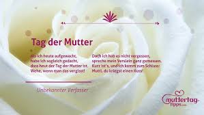 Although, like his late mother, may. Tag Der Mutter Muttertag 2020