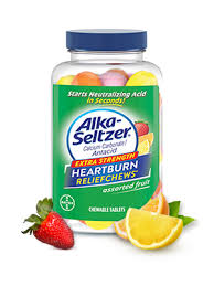 Chewable tablet pills per container: Amazon Com Alka Seltzer Extra Strength Heartburn Reliefchews Relief Of Heartburn Acid Indigestion And Sour Stomach Assorted Lemon Orange Strawberry Flavors 90 Count Health Personal Care