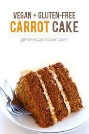 Vegan Gluten Free Carrot Cake Gimme Some Oven Recipe Gluten Free Carrot Cake Recipe Free Desserts Gluten Free Carrot Cake