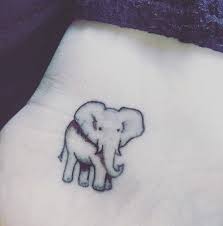 Cute Little Elephant Tattoo Elephant Tattoo Ideas Elephant Tattoo Little Elephant Tattoo