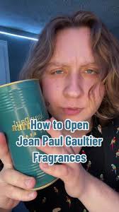 How to open Jean Paul Gaultier fragrances #fragrance #satire #fragrancetips  #fashion #fragrancetiktok