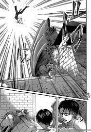 It is set in a fantasy world where humanity lives within territories surrounded by three enormous walls that protect them from. Shingeki No Kyojin Chapter 58 Page 4 Attack On Titan Manga Anime