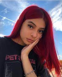 Red Wigs Lace Front Spanish Hairstyles Black And Red Ombre Hair Burgun Red Ombre Hair Aesthetic Hair Hair Streaks