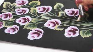 Top 11 flowers for beginners | one stroke painting flowers. How To Paint Rose Bud One Stroke Painting Red Rose Quick Easy Acrylic Painting Step By Step Youtube