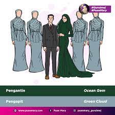 Dress merah fanta diatas nggak cuma menarik untuk acara formal. Pilihan Padanan Warna Baju Bridesmaid Terbaik 2019 Puan Mary