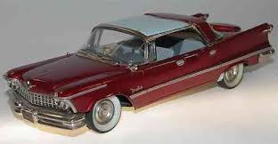 Models were produced with the chrysler name until 1954, after which it became a standalone brand; Conquest Models 1957 Chrysler Imperial Crown 1 43 White Metal
