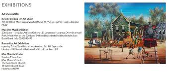 Exhibitions Max Mannix Australian Artist Exhibition Australian Artists Art Show
