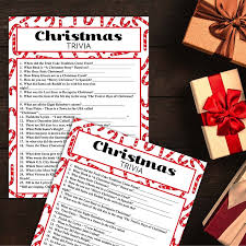 May 21, 2021 · funny trivia questions and answers general knowledge printable gk quizzes are here. Holiday Trivia Printable Gift Exchange Game All Gifts Considered