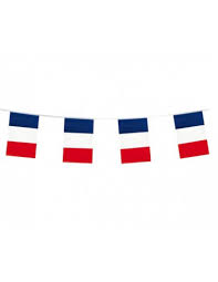 Easy, quick returns and secure payment! Guirlande Plastique Drapeau France 10m Fete Nationale