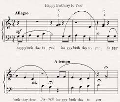 Happy Birthday Piano Sheet