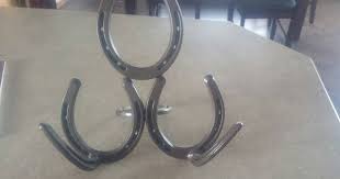 Horseshoe Recipe Holder Recipe Holder Horseshoe Recipe Horseshoe Decor