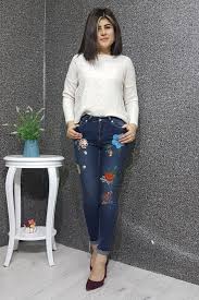 Nakisli Bayan Kot Pantolon Kadin Giyim Moda Stilleri Moda