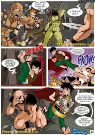 Knightly Women and Orcs Comic - Epic Erotic Art