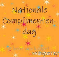 Zondag 1 maart is het de nationale complimentendag. Phpldhapm7j59m