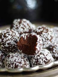 No Bake Brownie Bites Free From Gluten Grains Nuts Oil Dairy Eggs Refined Sugar Raw Desserts Coconut Flour Recipes Food
