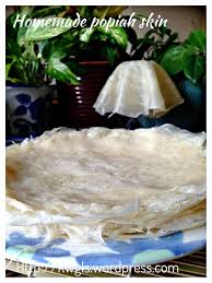 A good popiah skin must be thin and elastic. Homemade Spring Roll Crepes Popiah Skin æ˜¥å·çš® è–„é¥¼çš® æ¶¦é¥¼çš® Spring Rolls Homemade Spring Rolls Chicken Spring Rolls
