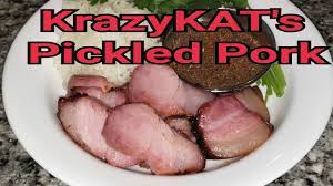 Krazykat's Pickled Pork - Youtube