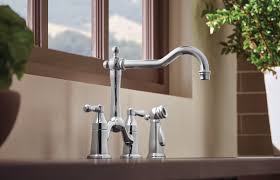 Brizo kitchen faucets are world renowned faucet manufacturer based in indiana, usa. Tresa Two Handle Bridge Kitchen Faucet With Spray