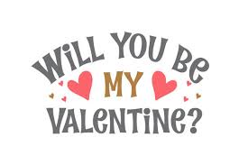 Download Will You Be My Valentine Svg Cut File By Creative Fabrica Crafts Creative Fabrica PSD Mockup Templates