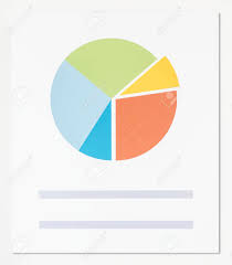 business data pie chart icon