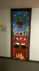 Santa Coming Down The Chimney Door Decoration Door Decorations Classroom Christmas Classroom Christmas Crafts Christmas Classroom Door