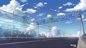高速公路由mclelun 風景 背景画像 夕焼け