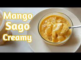 Cara Membuat Mango Sago Creamy Banget Deesert Yang Lagi Hits Youtube Resep Minuman Resep Sagu Mutiara
